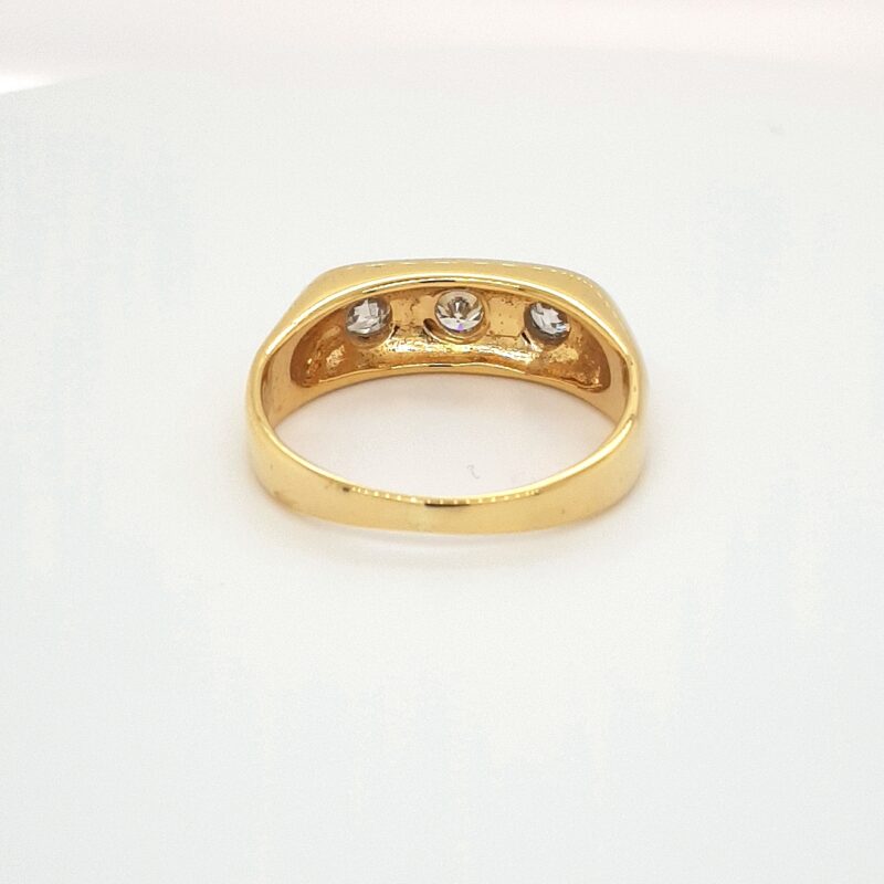 Yellow Gold 0.75ct Natural Diamond Ring