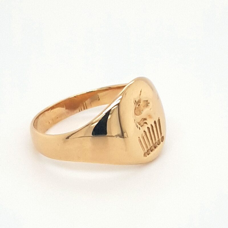 Yellow Gold Natural Diamond Ring