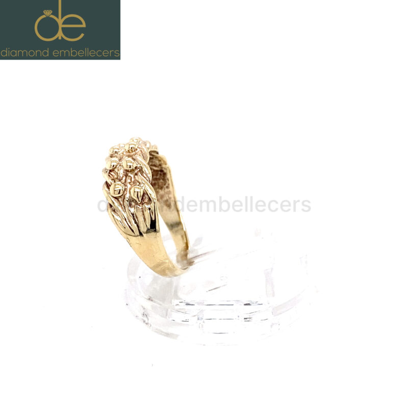 Yellow Gold Natural Diamond Ring