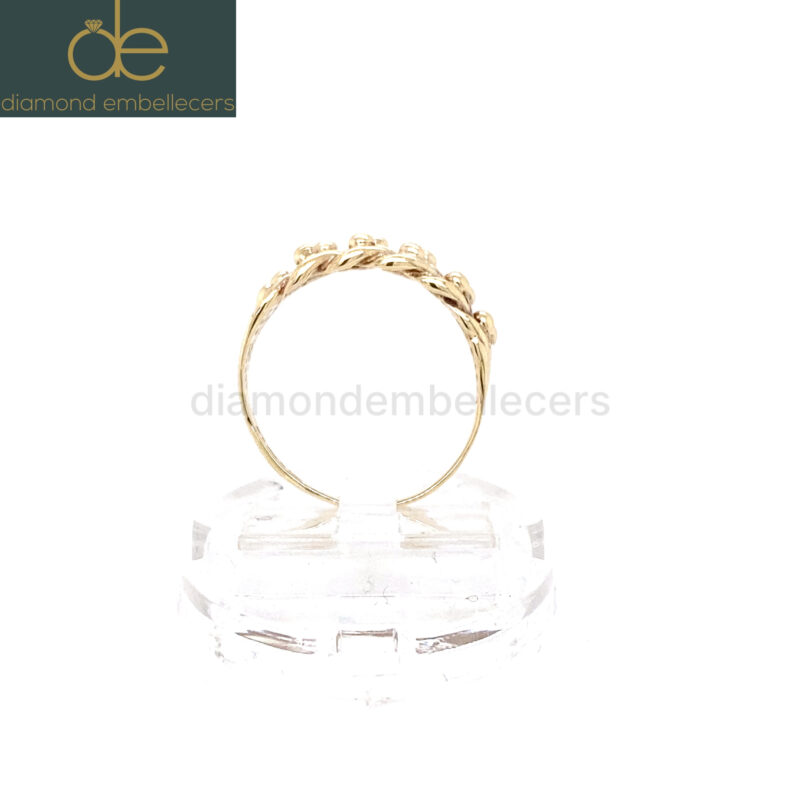 Yellow Gold Natural Diamond Ring