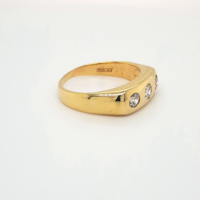 Yellow Gold 0.75ct Natural Diamond Ring