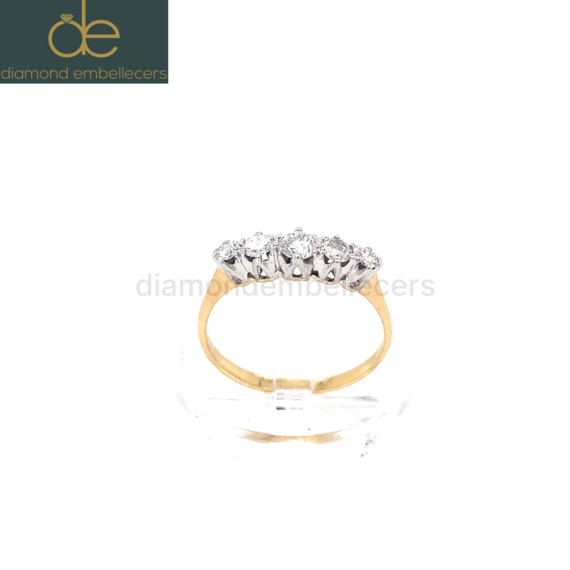 Yellow-Platinum-Gold-Diamond-Ring