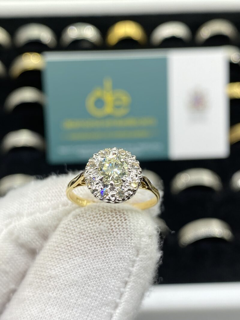 Yellow-Platinum-Diamond-Ring