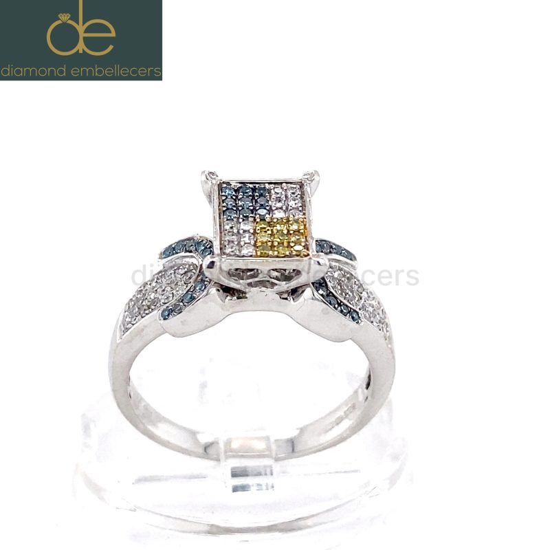 White Gold 0.50ct Natural Diamond Ring