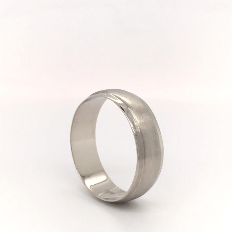 Palladium 950 Natural Ring