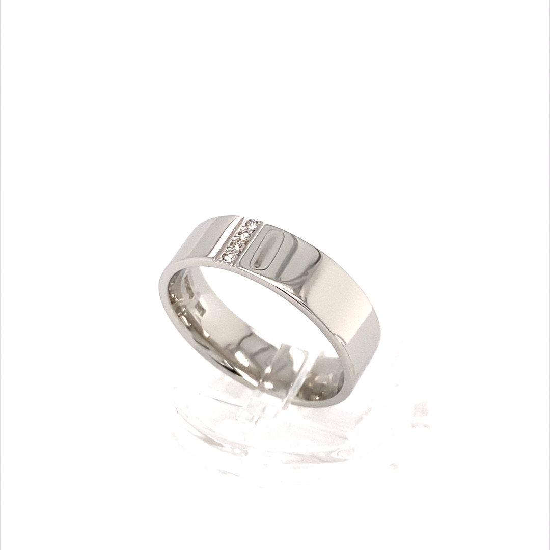 Platinum Natural Diamond Ring - Image 4