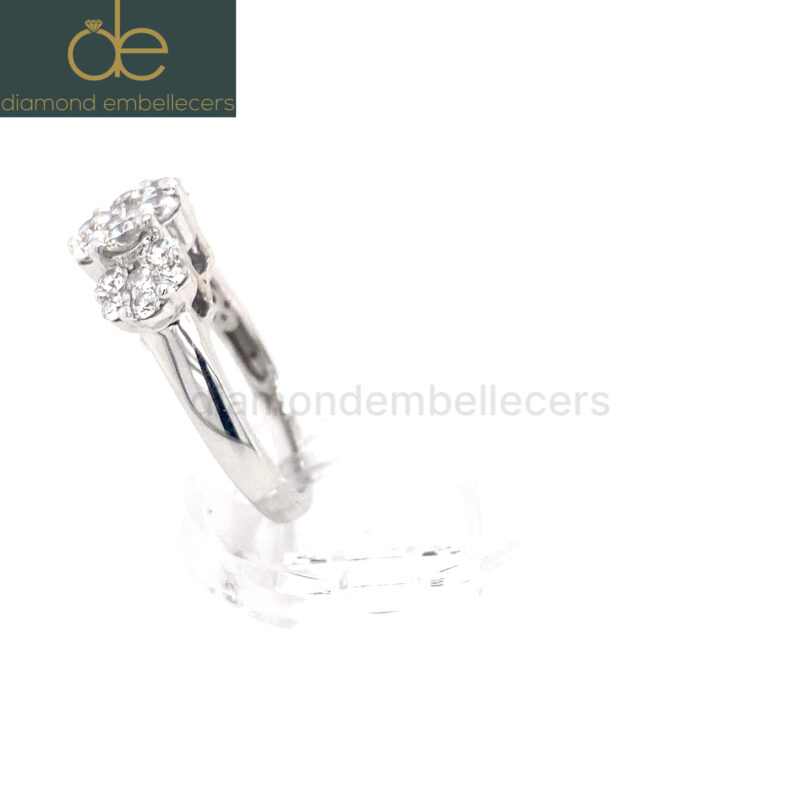 White Gold Natural Diamond Ring