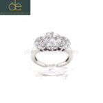 White-Gold-Diamond-Cluster-Ring