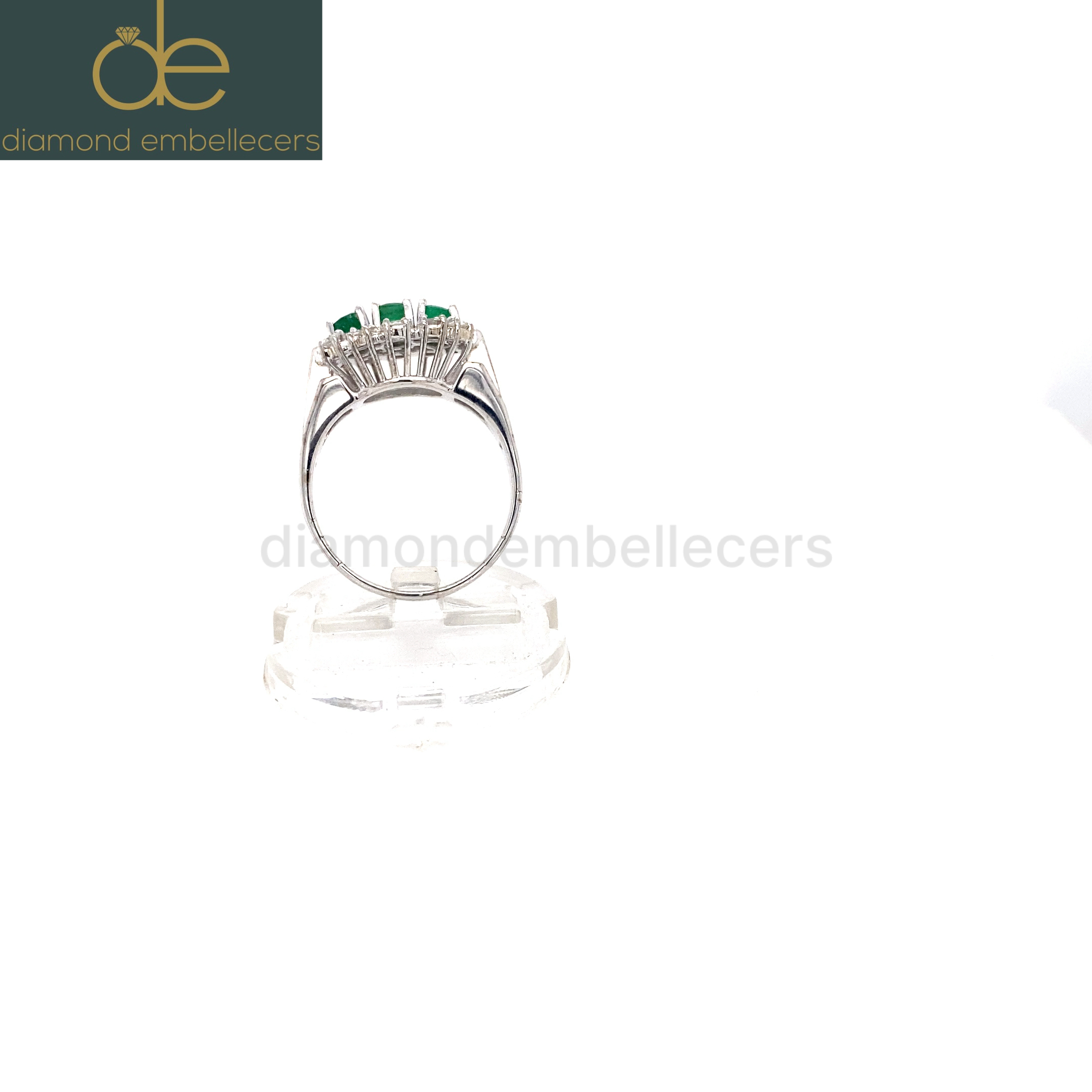 White Gold Natural Diamond Ring - Image 3