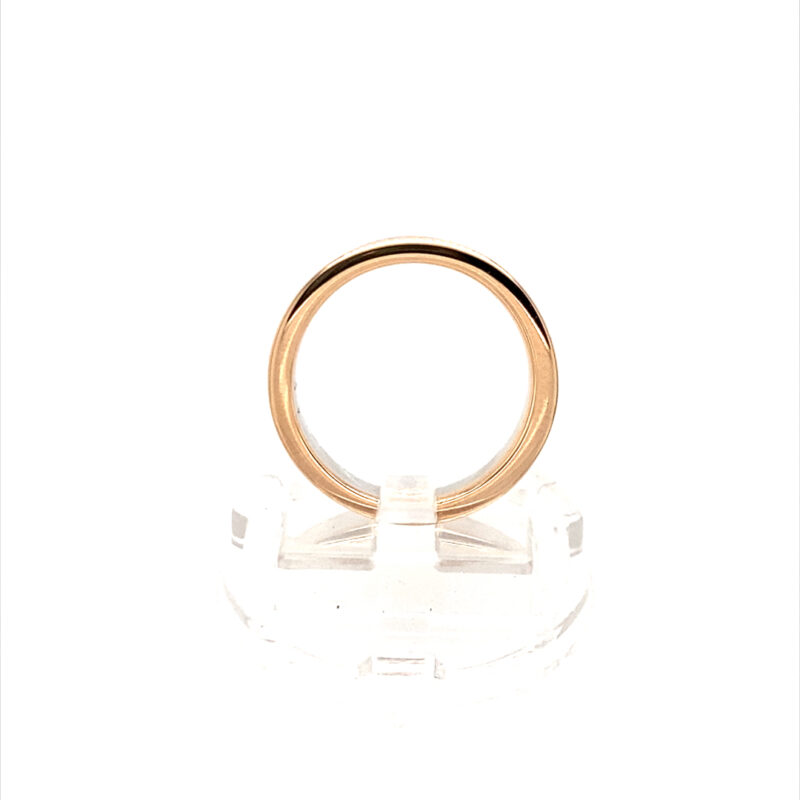 18K White & Rose Gold 0.20ct Natural Diamond Ring