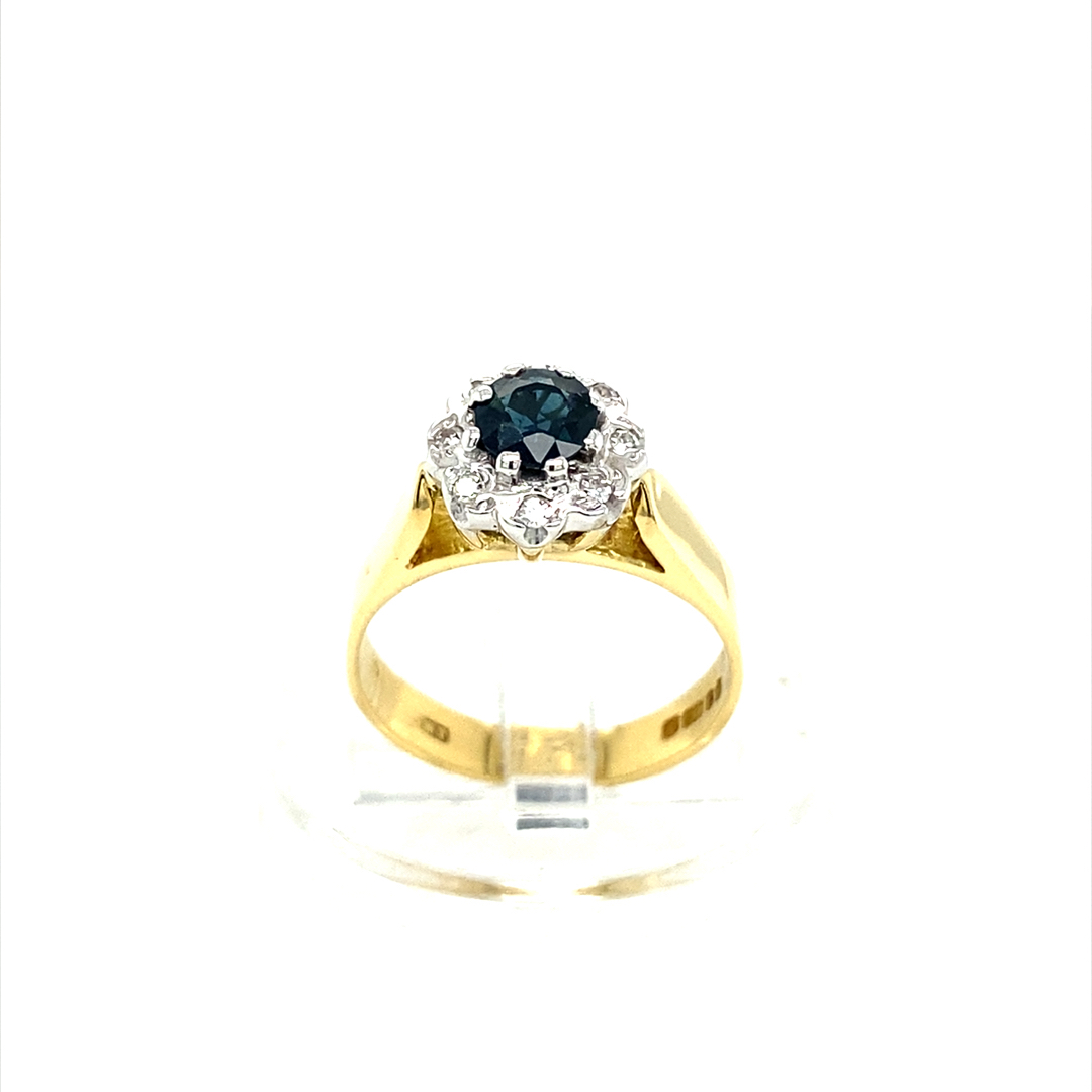 18K White & Yellow Gold 0.5ct Natural Diamond Ring - Image 3