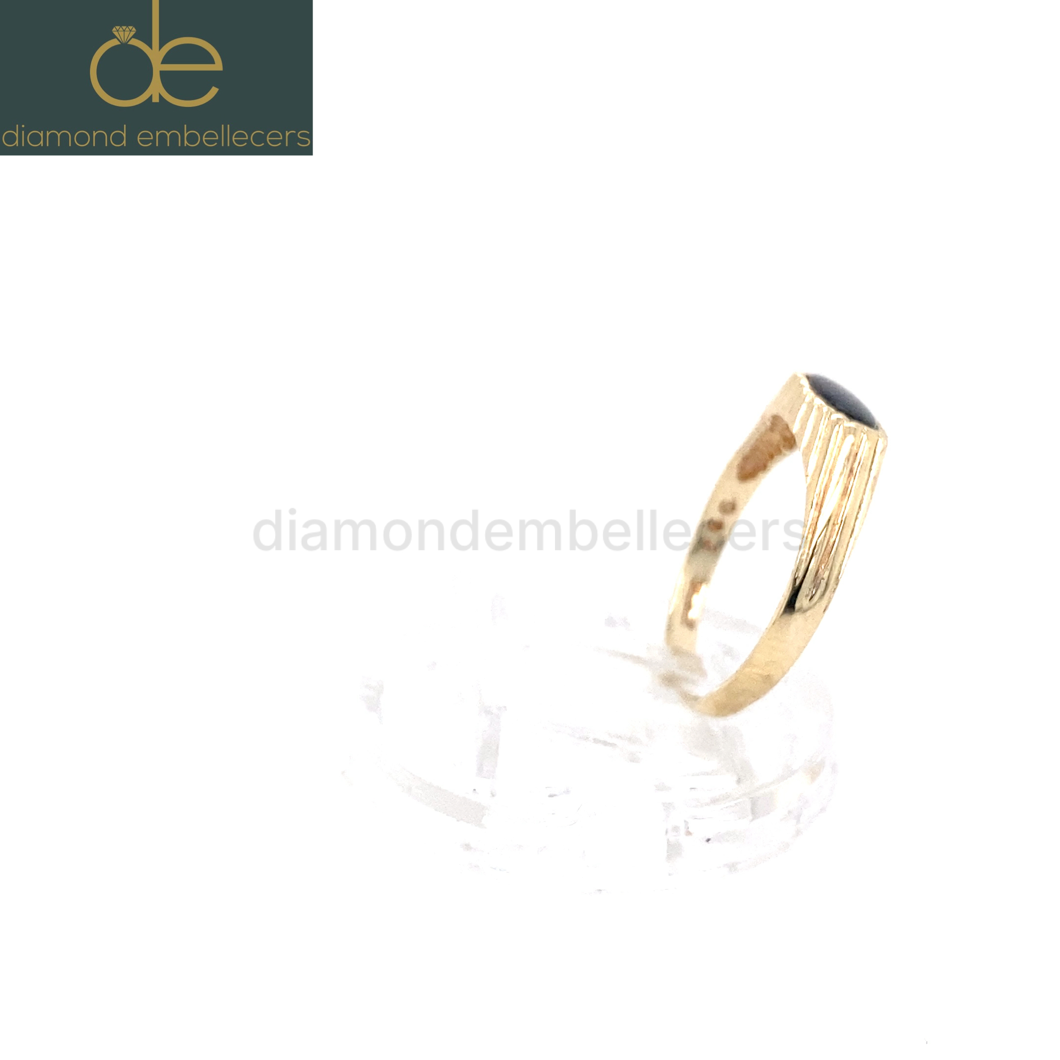 Yellow Gold Natural Diamond Ring - Image 3