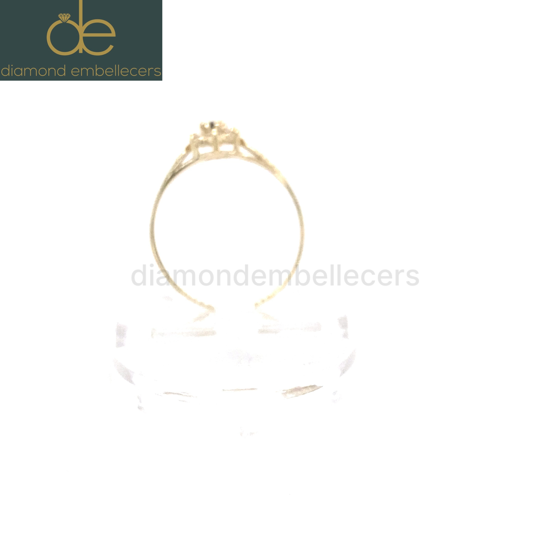 Yellow Gold Natural Diamond Ring - Image 4