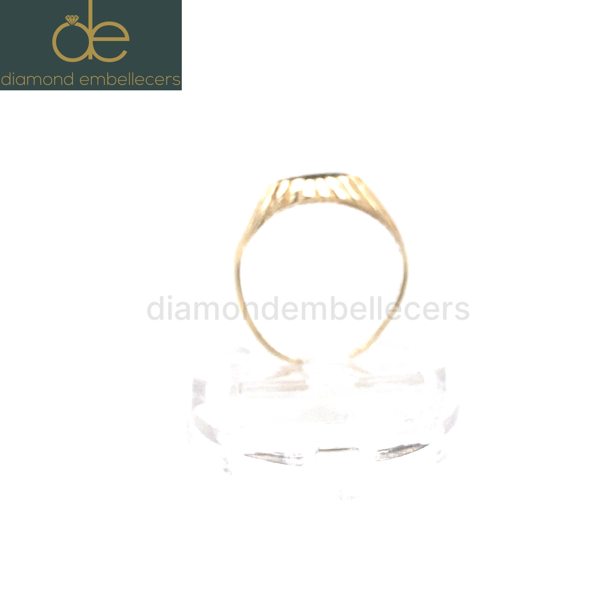 Yellow Gold Natural Diamond Ring - Image 4
