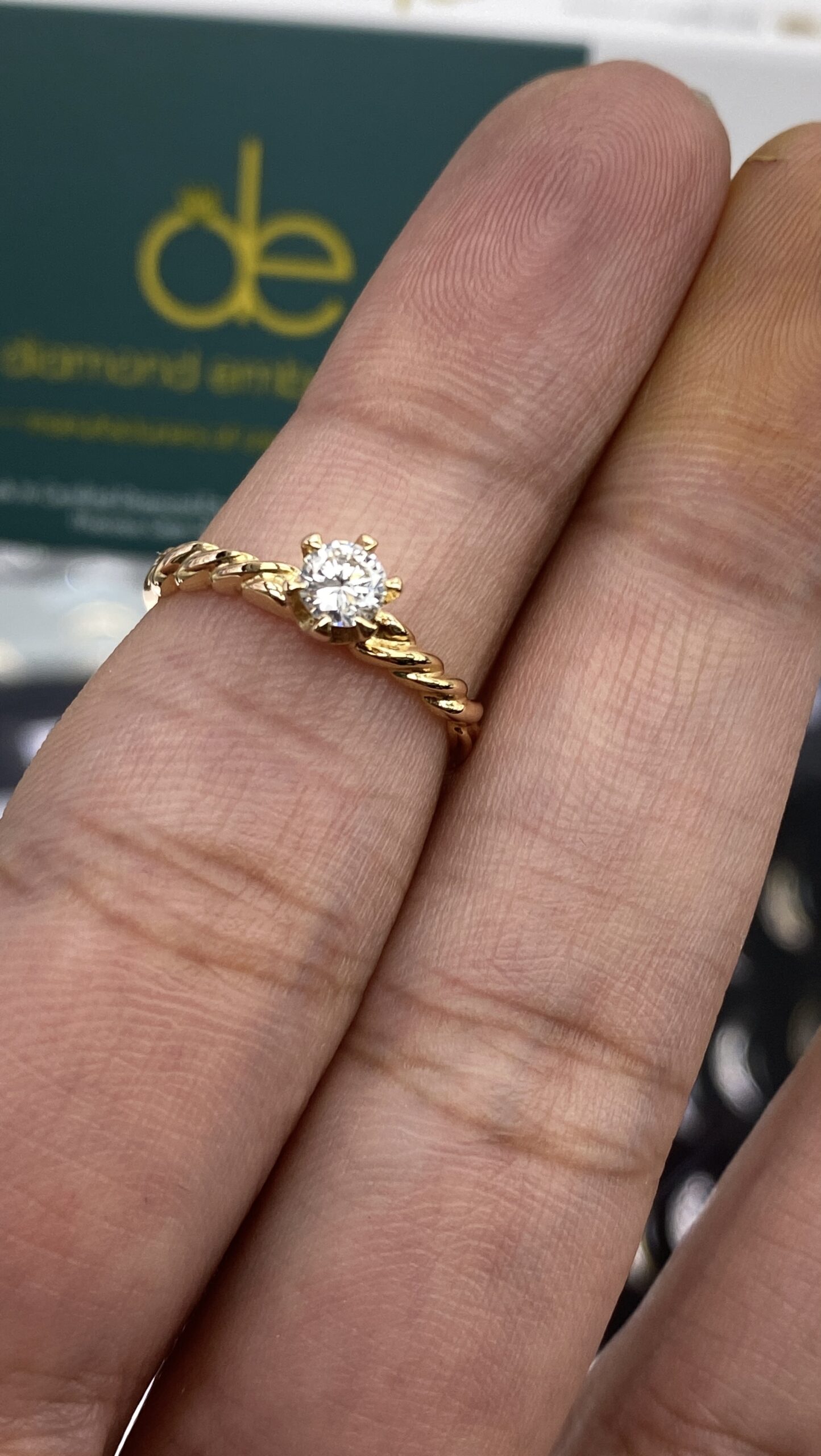 Yellow-Gold-Diamond-Ring