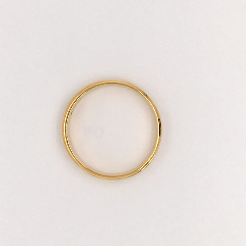 18K Yellow Gold Natural Ring