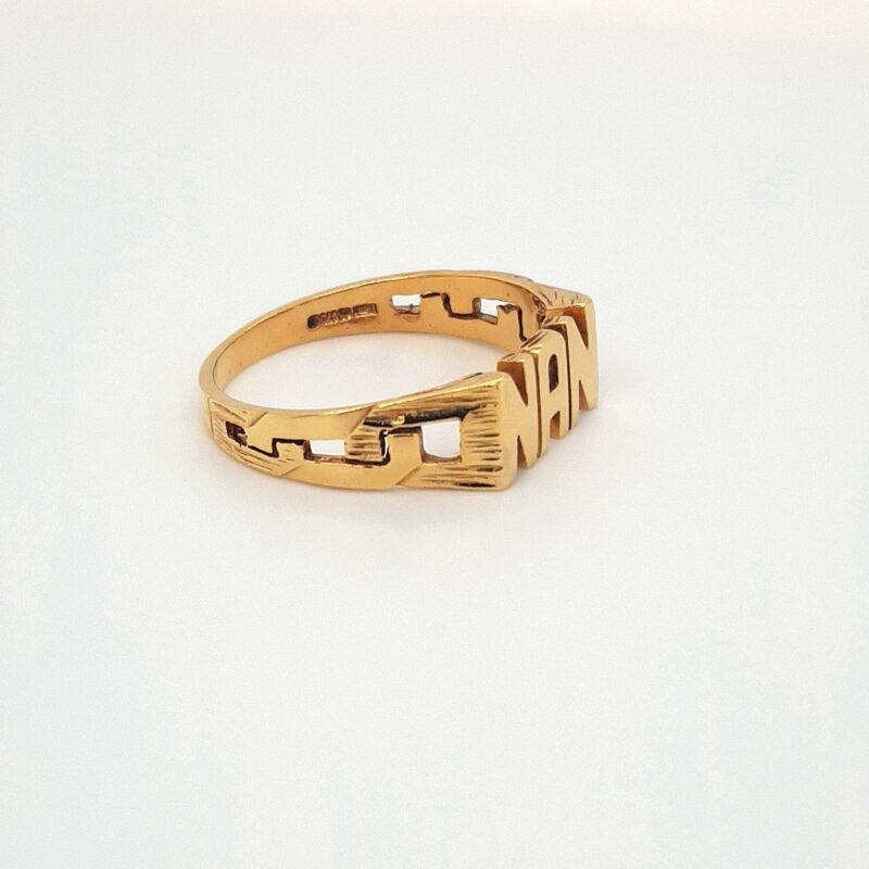 Yellow Gold Natural Ring