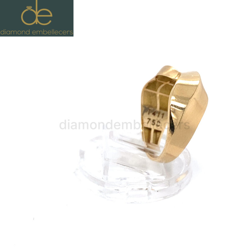 18K Yellow Gold Natural Ring