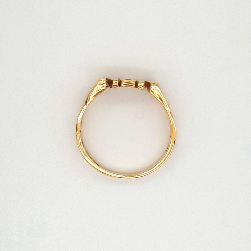 Yellow Gold Natural Ring