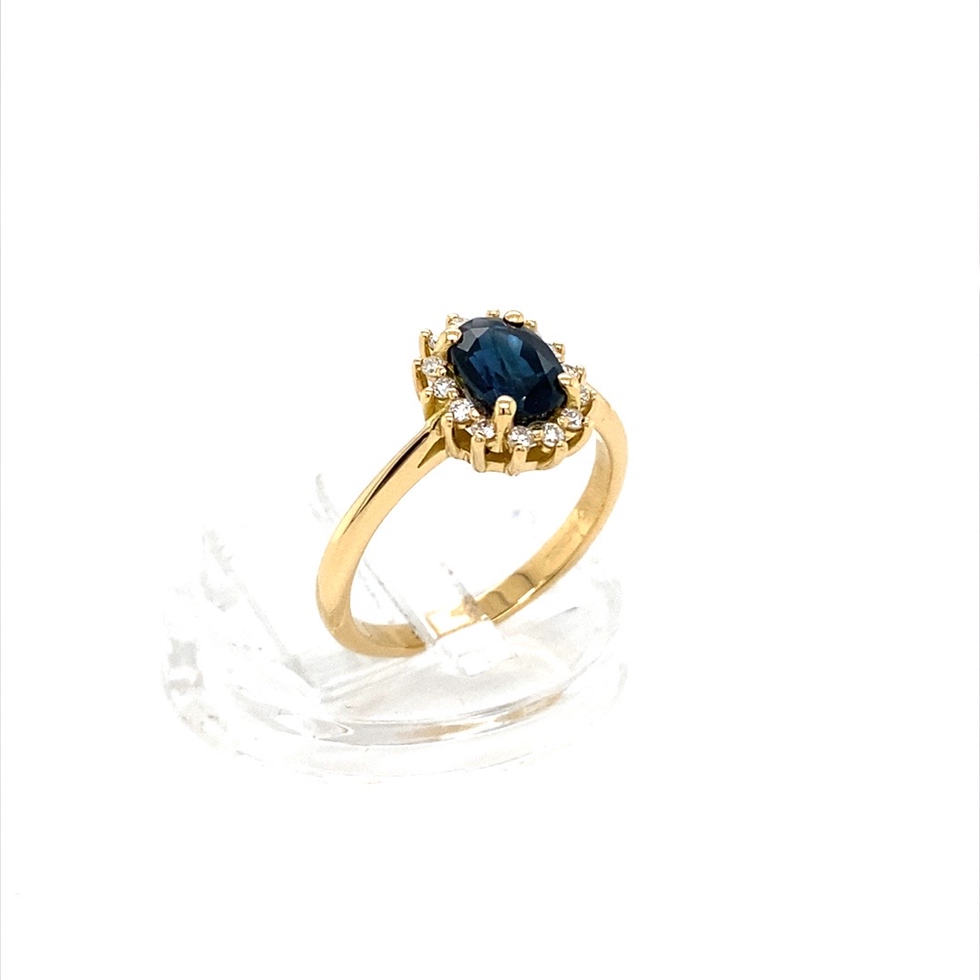 18K Yellow Gold 1.5ct Natural Diamond Ring - Image 2