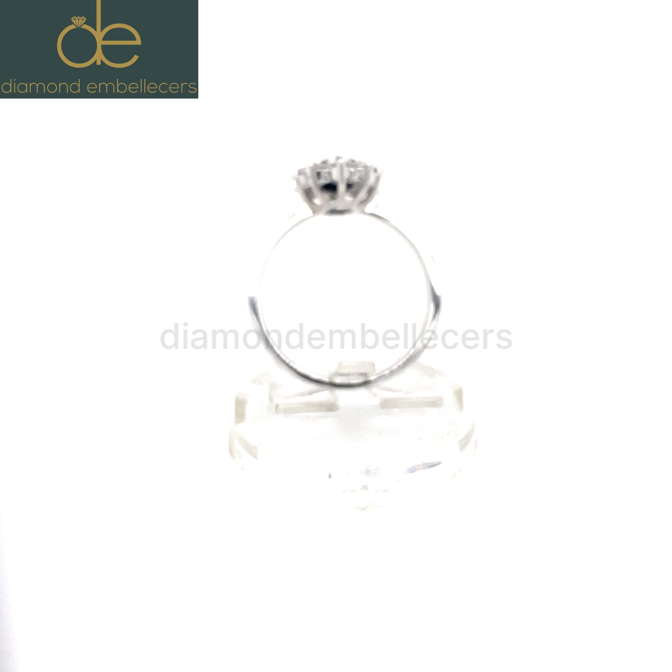 18K White Gold 0.60ct Natural Diamond Ring - Image 3