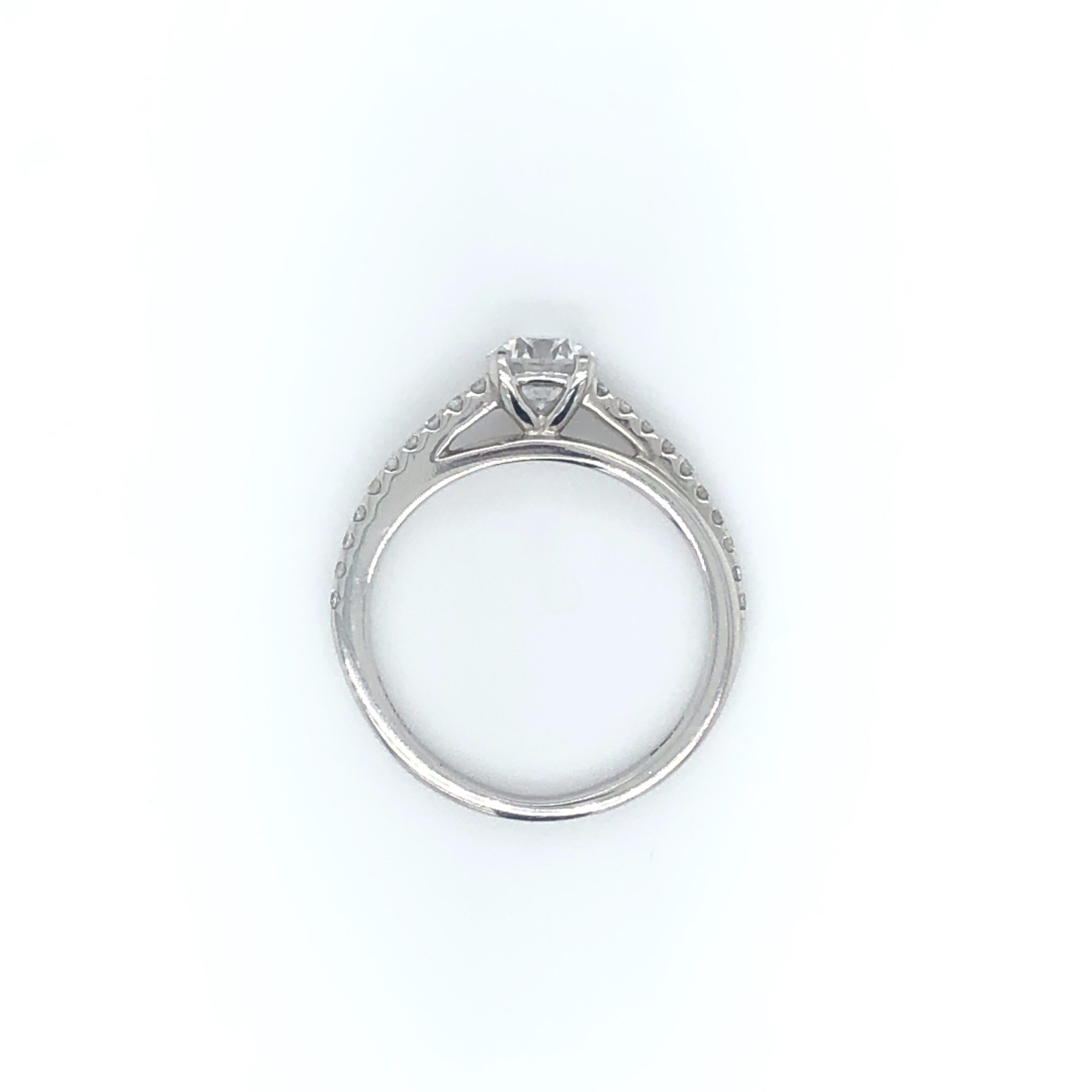 Platinum Natural 0.75ct Diamond Ring - Image 2