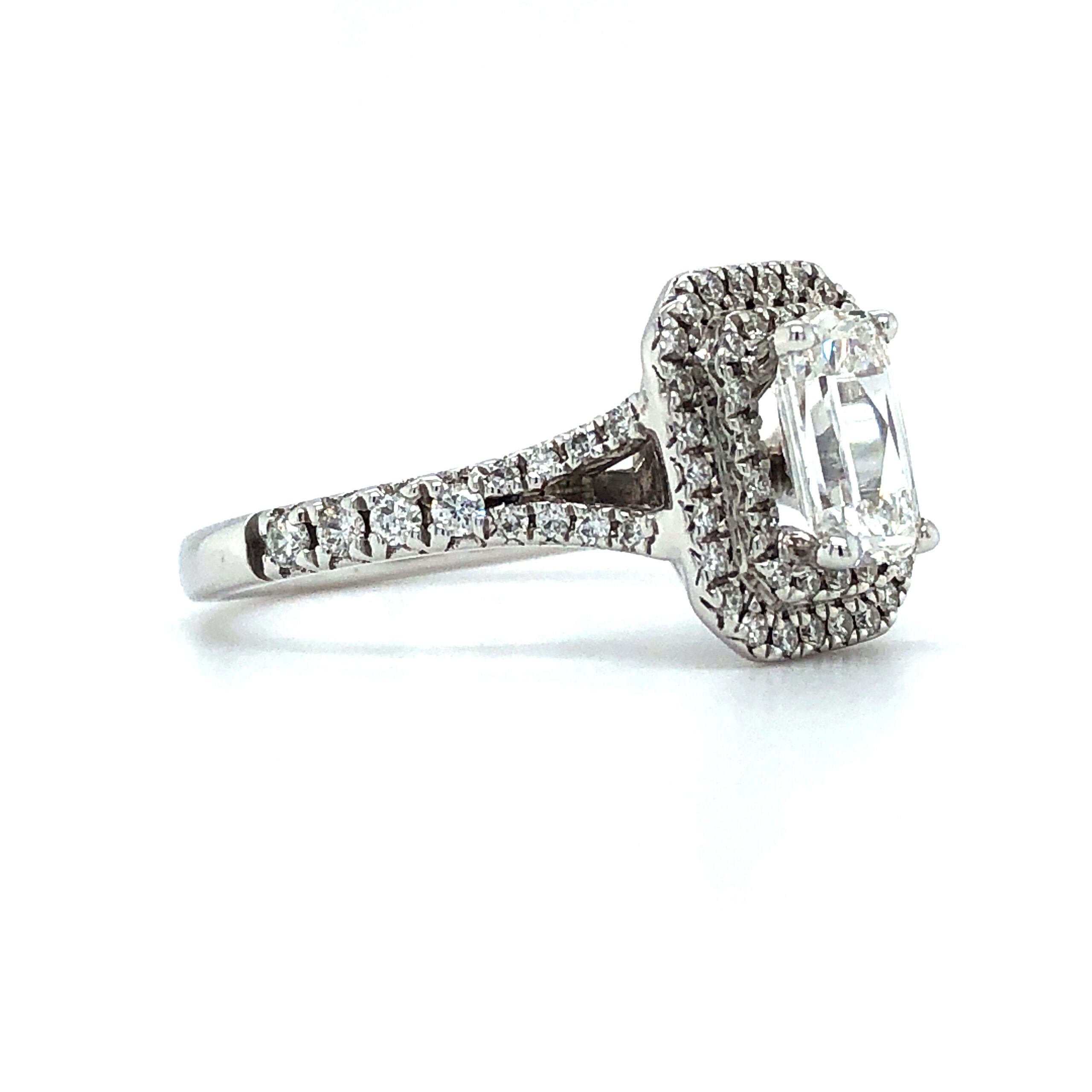 GIA Certified 18K White Gold 1.2ct Natural Diamond Ring - Image 2