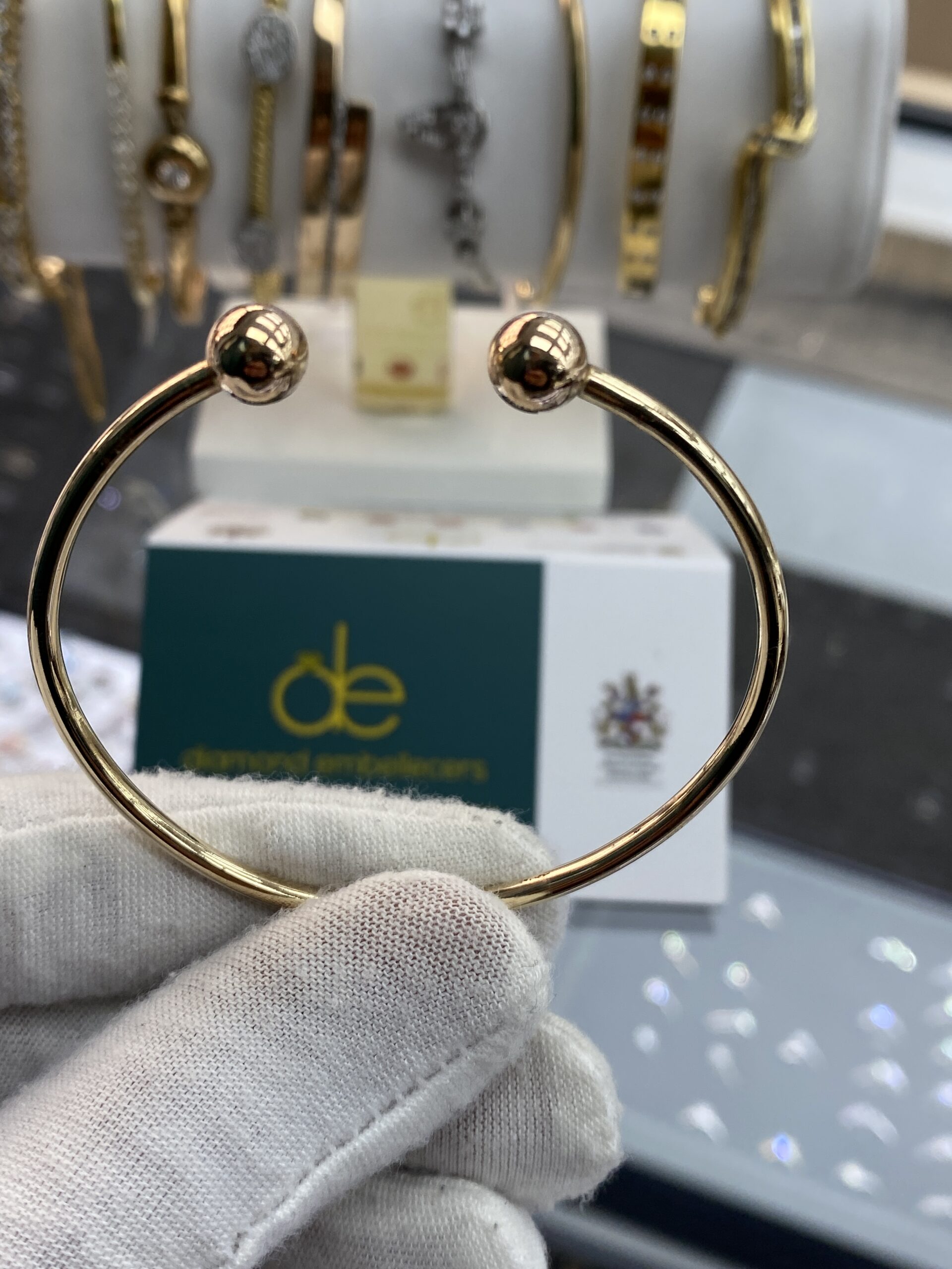 Yellow-Gold-Diamond-Bracelet