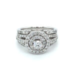 White Gold Natural Diamond Ring