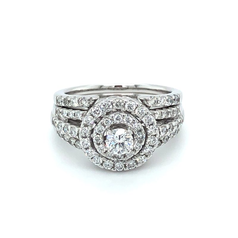 White Gold Natural Diamond Ring