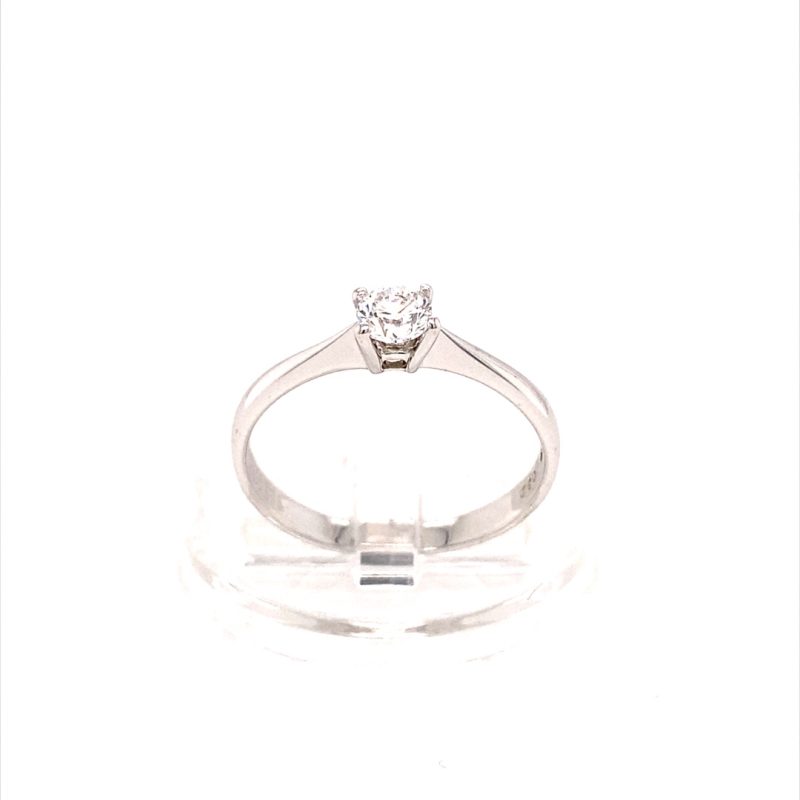 White Gold Natural Diamond Ring