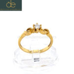 Yellow Gold Natural Diamond Ring
